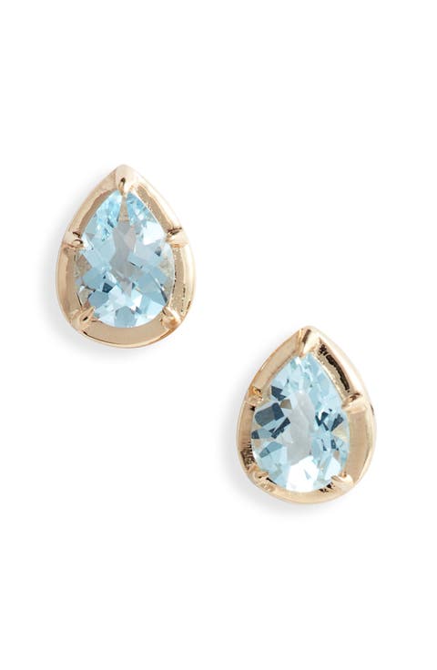 Mélia Pear Stud Earrings