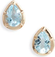 Anzie Mélia Pear Stud Earrings