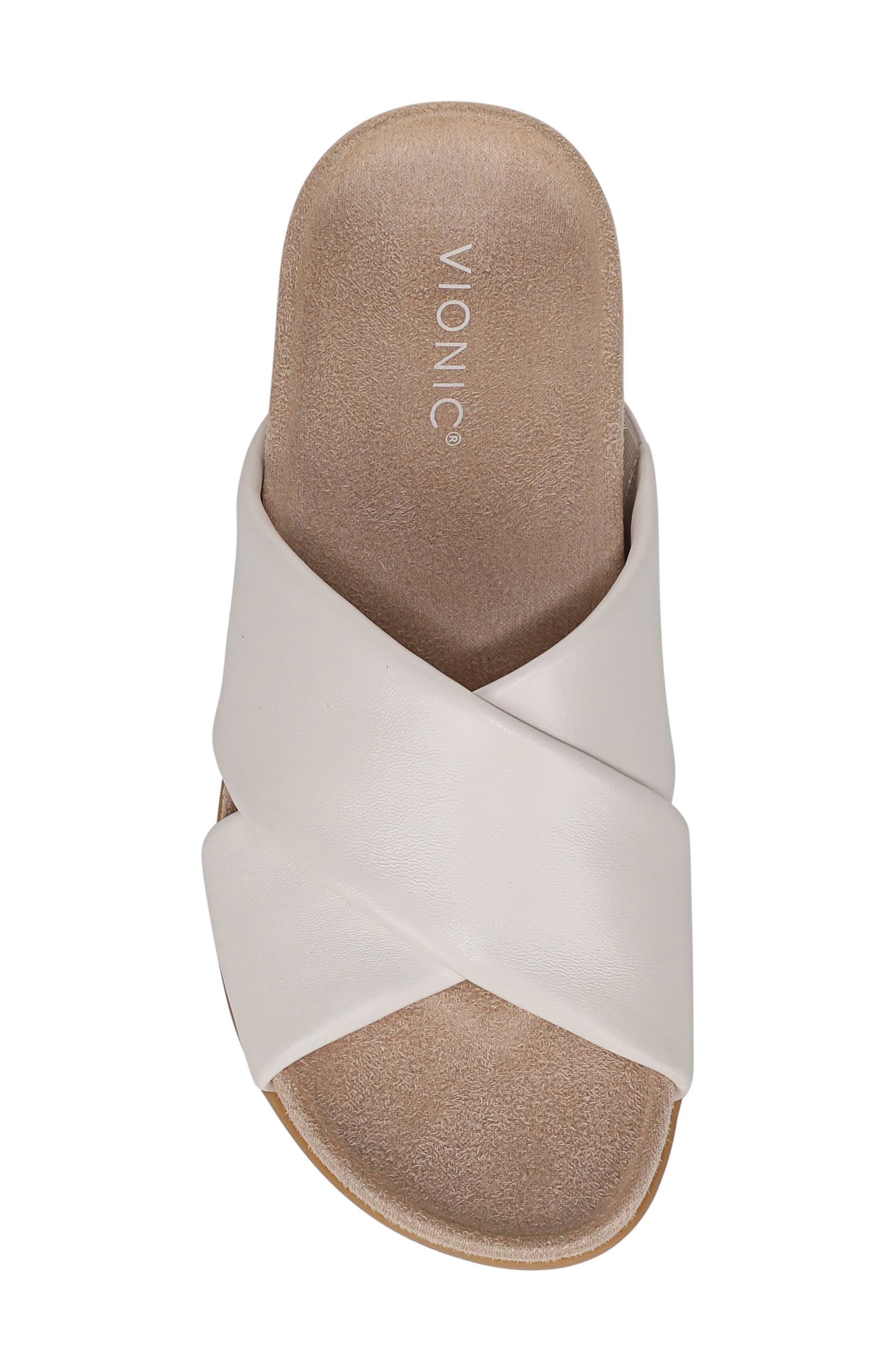 Etna Crossover Slide Sandal, Alternate, color, SEA SALT