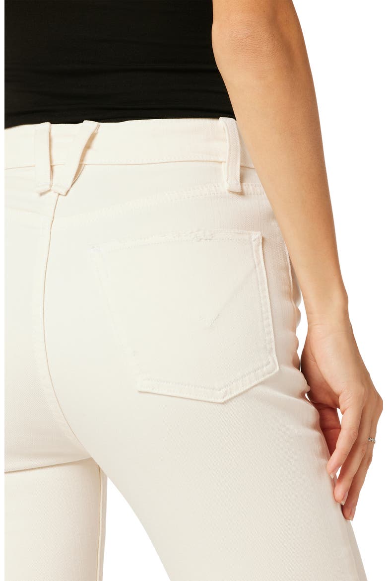 Harlow Ultrahigh Waist Ankle Cigarette Jeans, Alternate, color, DESTRUCTED ECRU