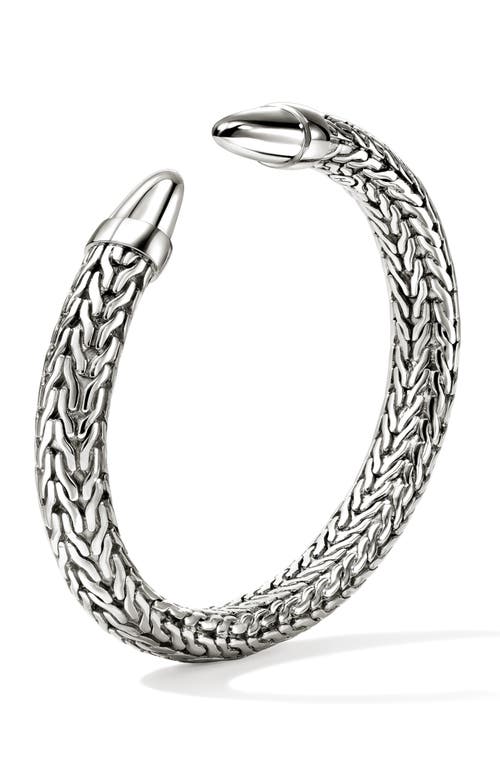 John Hardy Spear 50 Flex Cuff In Silver