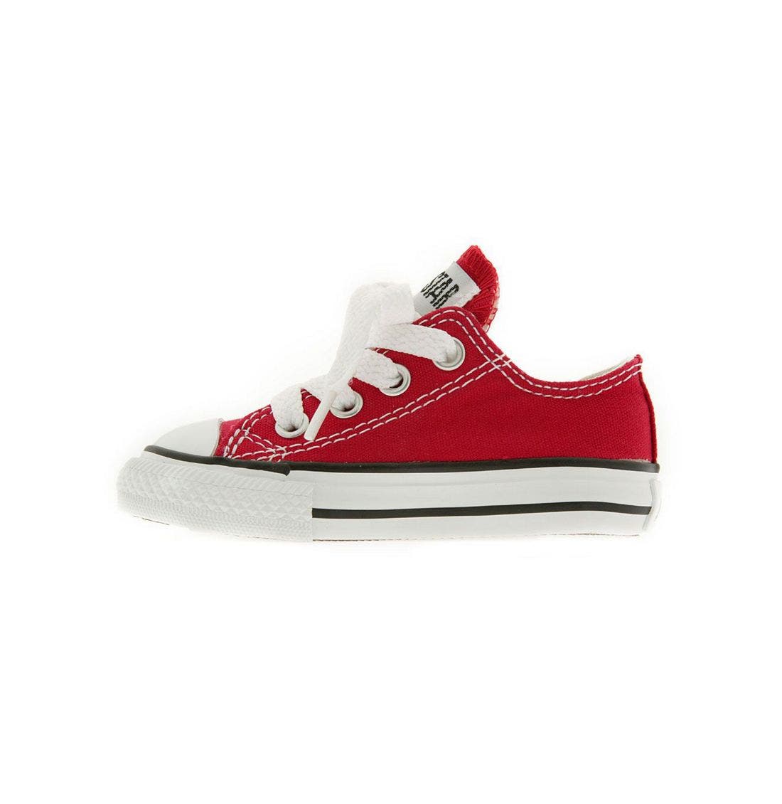 Chuck Taylor® Low Top Sneaker, Alternate, color, RED