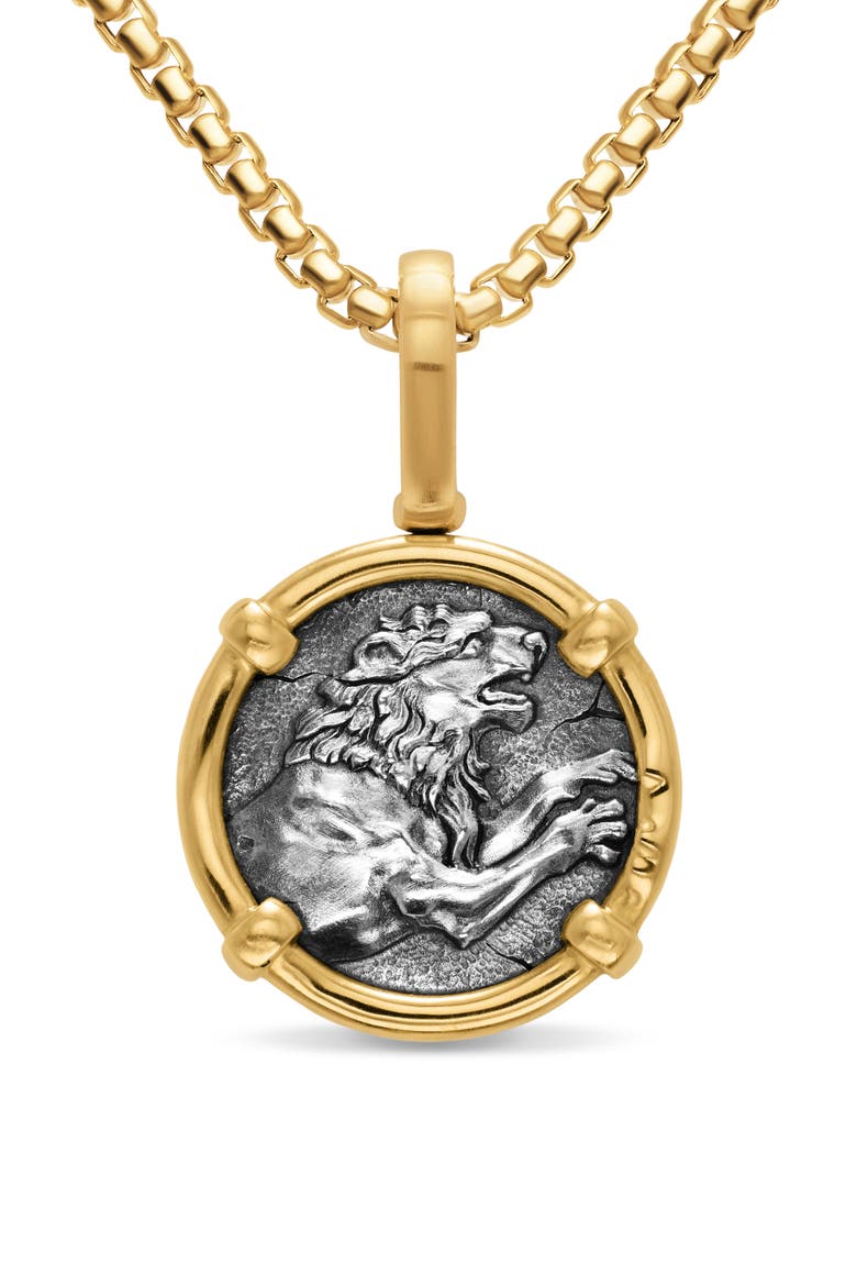Alexander the Great Amulet, Alternate, color, SILVER