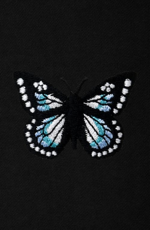 Dalix Womens Butterfly Heavyweight Relaxed Sweatshirt