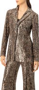 IVONNE Sequin Blazer