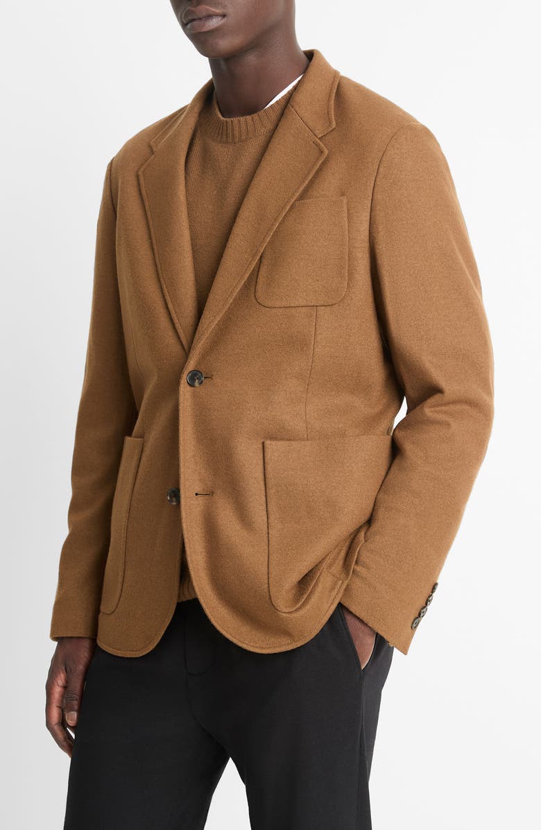 Vince Wool Blend Sport Coat, Main, color, Vicuna