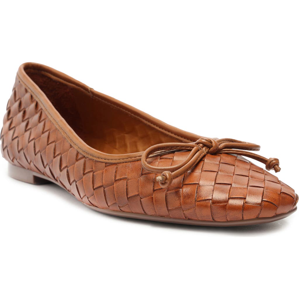 Schutz Arissa Woven Ballet Flat in Miele  product