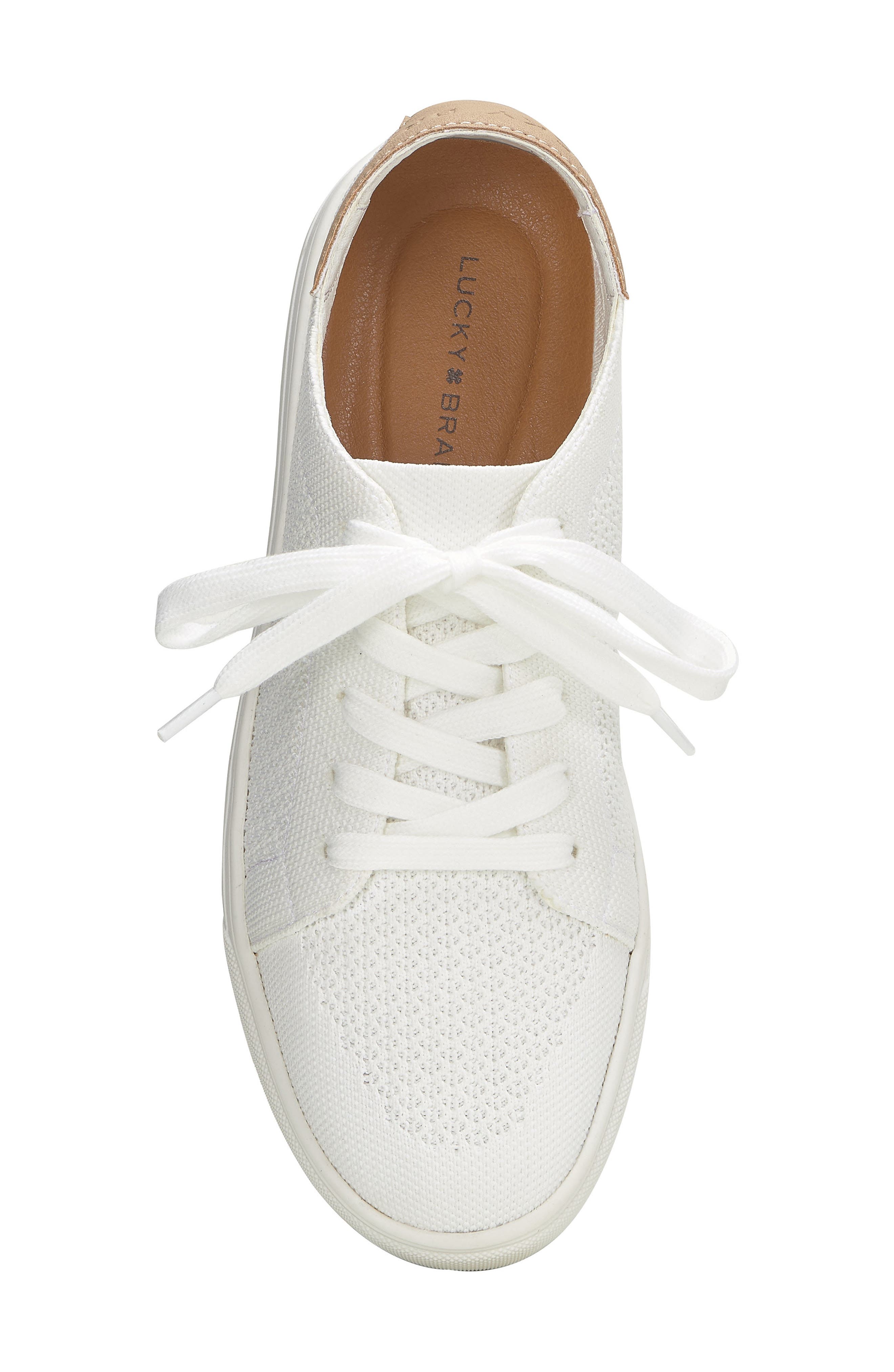 Lucky Brand Leigan Sneaker, Alternate, color, White/ Dove