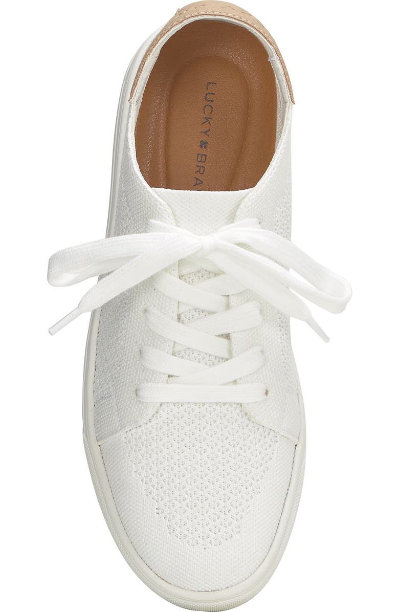 Lucky Brand Leigan Sneaker, Alternate, color, White/ Dove