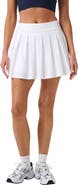 TravisMathew Breezeblend Court Pleated Performance Miniskirt