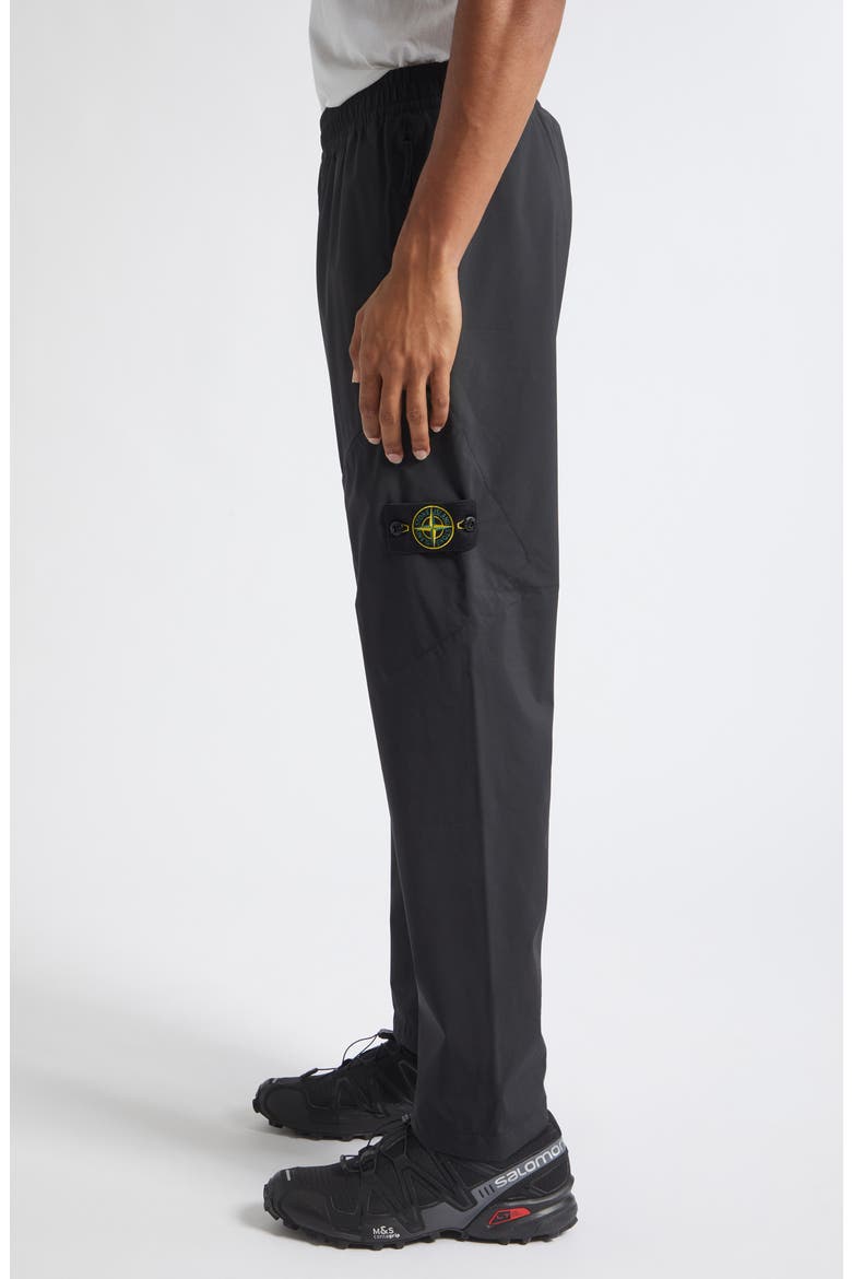 Compass Patch Track Pants, Alternate, color, V0029 BLACK