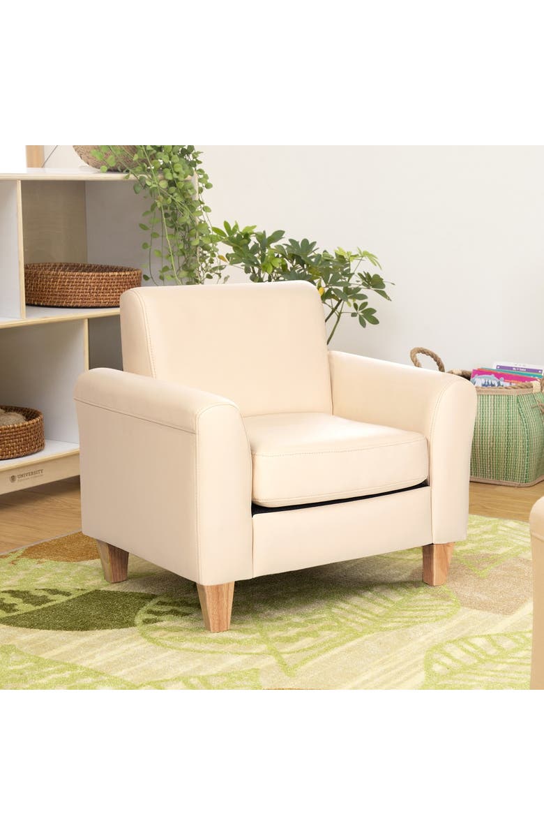 Kaplan Early Learning Company Sense of Place Green Leaf Carpet - 6' X 9', Alternate, color, Green