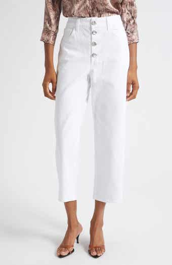 Liora High Waist Crop Stovepipe Jeans