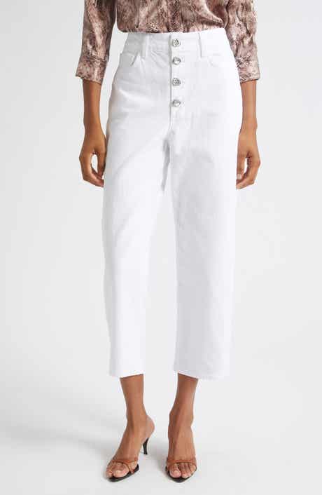 Liora High Waist Crop Stovepipe Jeans