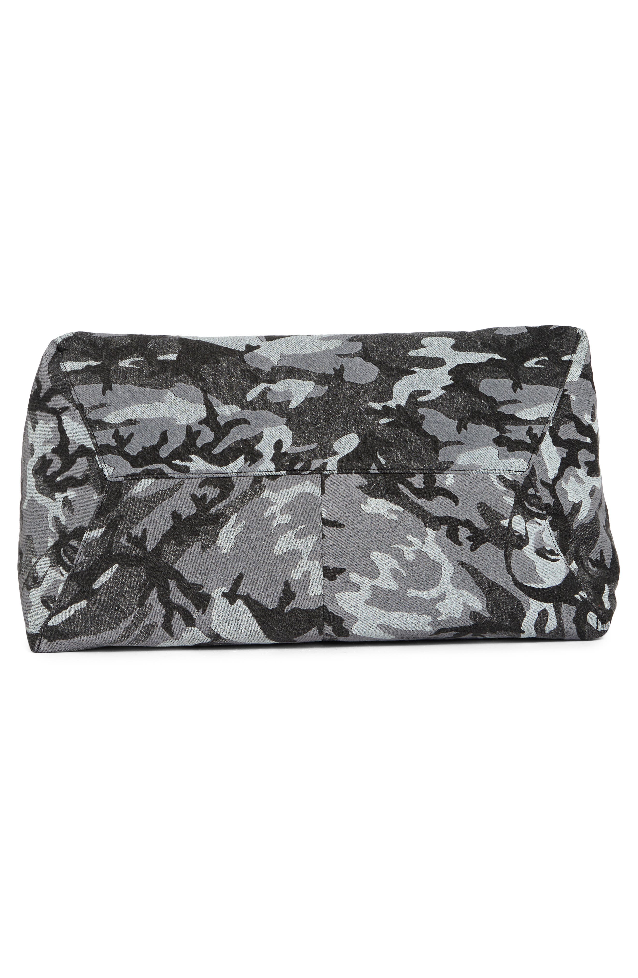 The XL Sack Logo Tote, Alternate, color, GREY WASH