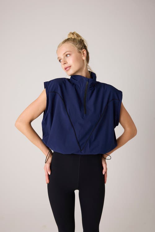 Daughter Lessons Nyc Utility Vest In Navy