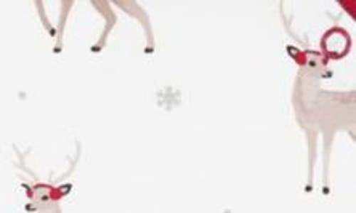 Kyte Baby Cloud Deer Romper In White