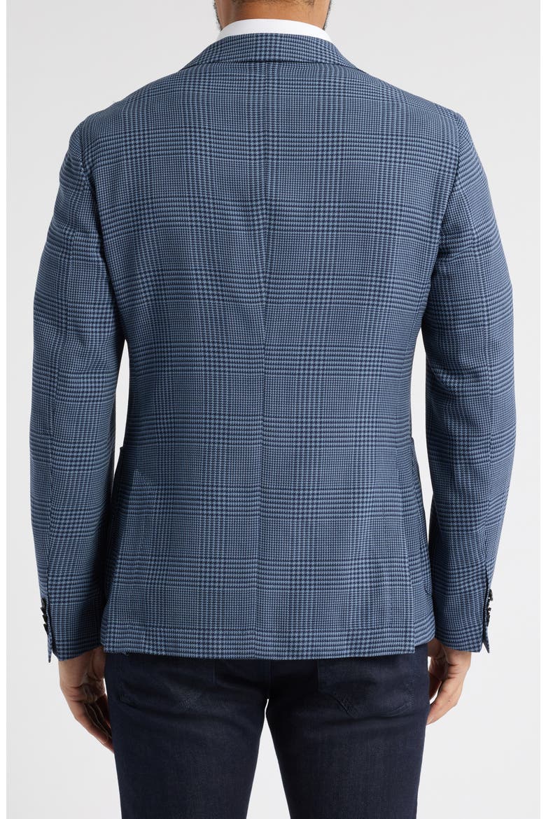 Hanry Slim Fit Blue Glen Check Stretch Wool Sport Coat, Alternate, color, MEDIUM BLUE