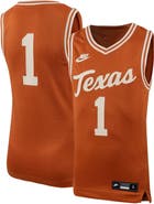 Nike Youth Nike #1 Texas Orange Texas Longhorns Icon Replica Basketball Jersey