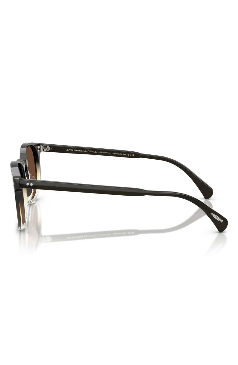 Oliver Peoples 53mm Finley Esq. Sun Polarized Sunglasses, Alternate, color, Kona Gradient / Terra Polar