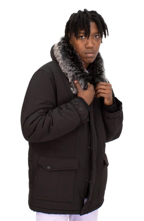 Duffy Quilted Ripstop Parka Jacket