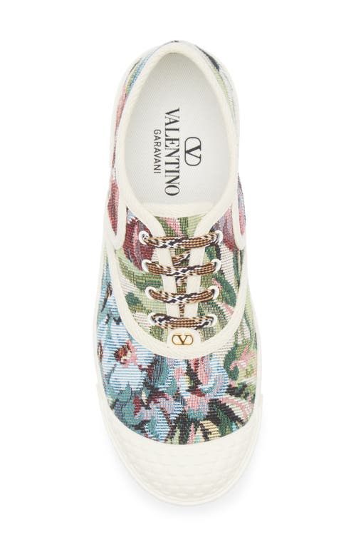Valentino Garavani Bay By Bay Low Top Sneaker In Floral Multi