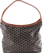 Pre-Owned Goyard Boheme Hobo Coated Canvas