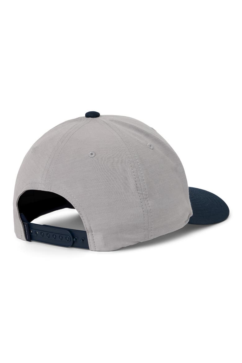 Flourish Snapback Baseball Cap, Alternate, color, HEATHER GREY