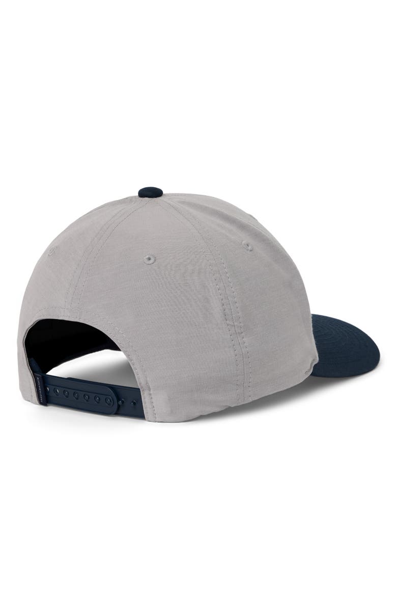 TravisMathew Flourish Snapback Baseball Cap, Alternate, color, Heather Grey