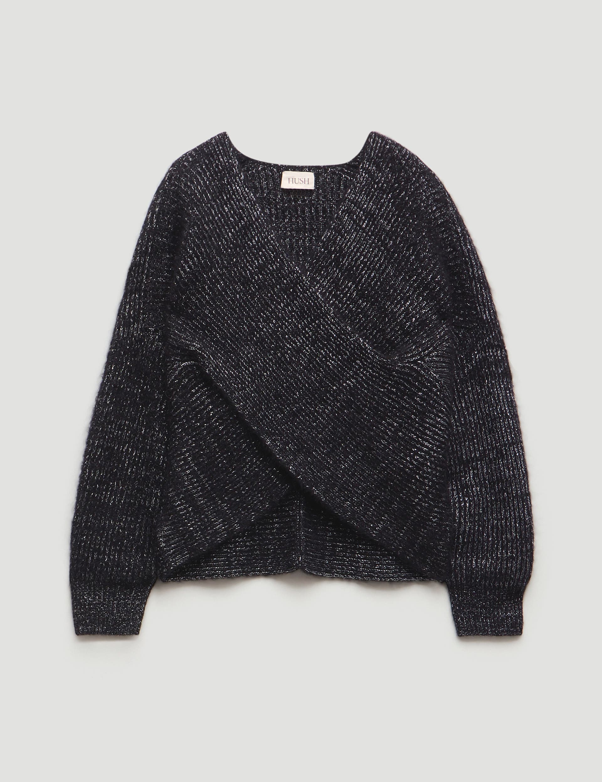 Betty Wool Blend Metallic Sweater - image 2
