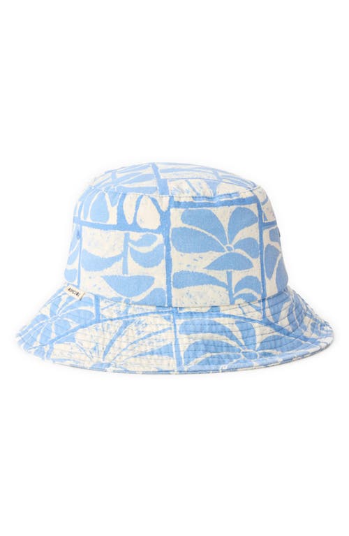 Rip Curl Floral Print Bucket Hat In Multi