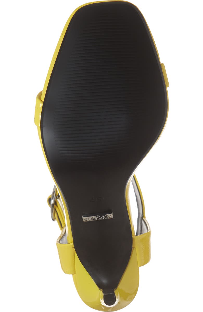 Topshop Ria Hi Skinny Sandal, Alternate, color,