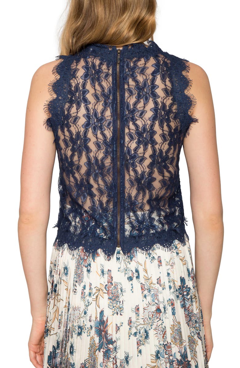 Willow & Clay Textured Lace Tank, Alternate, color,