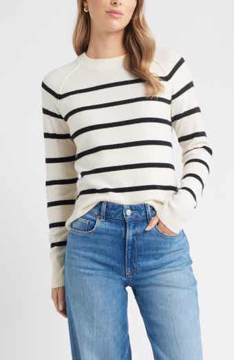 Caslon® Raglan Sleeve Wool & Cashmere Sweater