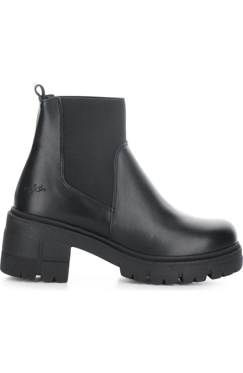 Bos. & Co. Bianc Lug Sole Chelsea Boot, Alternate, color, Black Feel/ Elastic