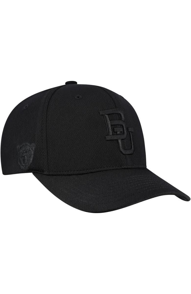 TOP OF THE WORLD Men's Top of the World  Black Baylor Bears Reflex Performance Flex Hat, Main, color, 