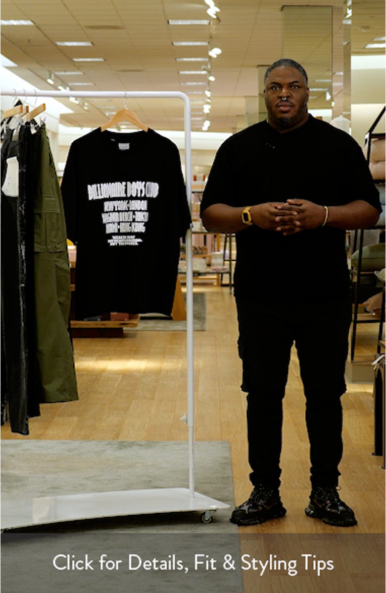 BB Club Boxy Fit Cotton Graphic T-Shirt, sales video thumbnail