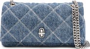 Marc Jacobs The Quilted Denim Dual Chain Mini Bag