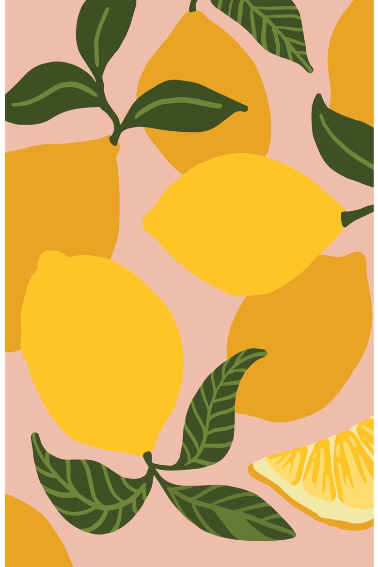 Be Zesty Paint by Numbers Kit, Alternate, color, Yellow / Pink