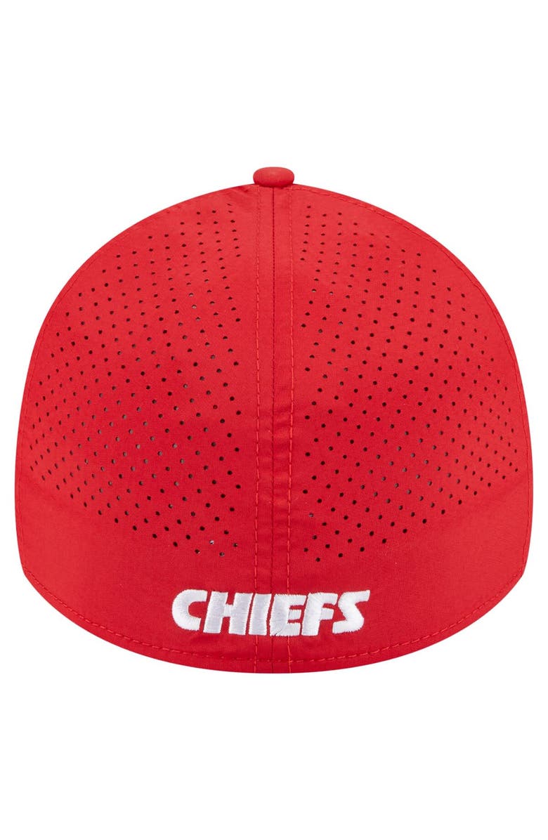 New Era Men's New Era Red Kansas City Chiefs Perforated 39THIRTY Flex Hat, Alternate, color, Red