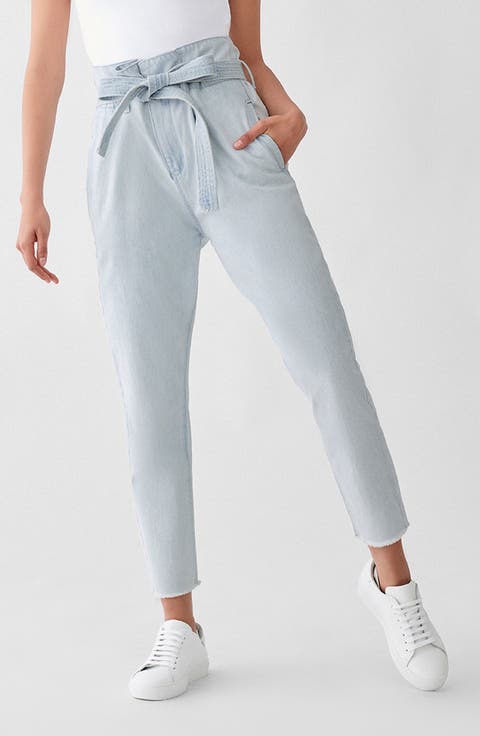 Susie Paperbag Waist Tapered Pants