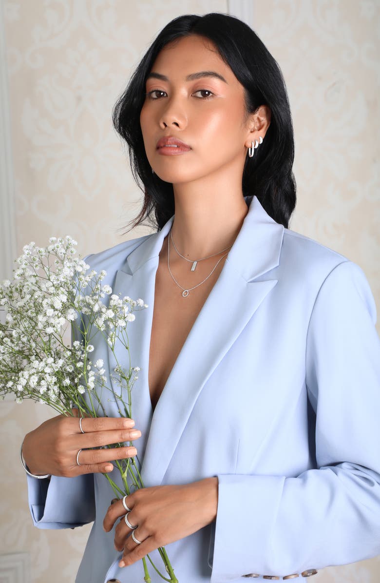 Bony Levy 18K Gold Pavé Diamond Three-Row Ring, Alternate, color, 