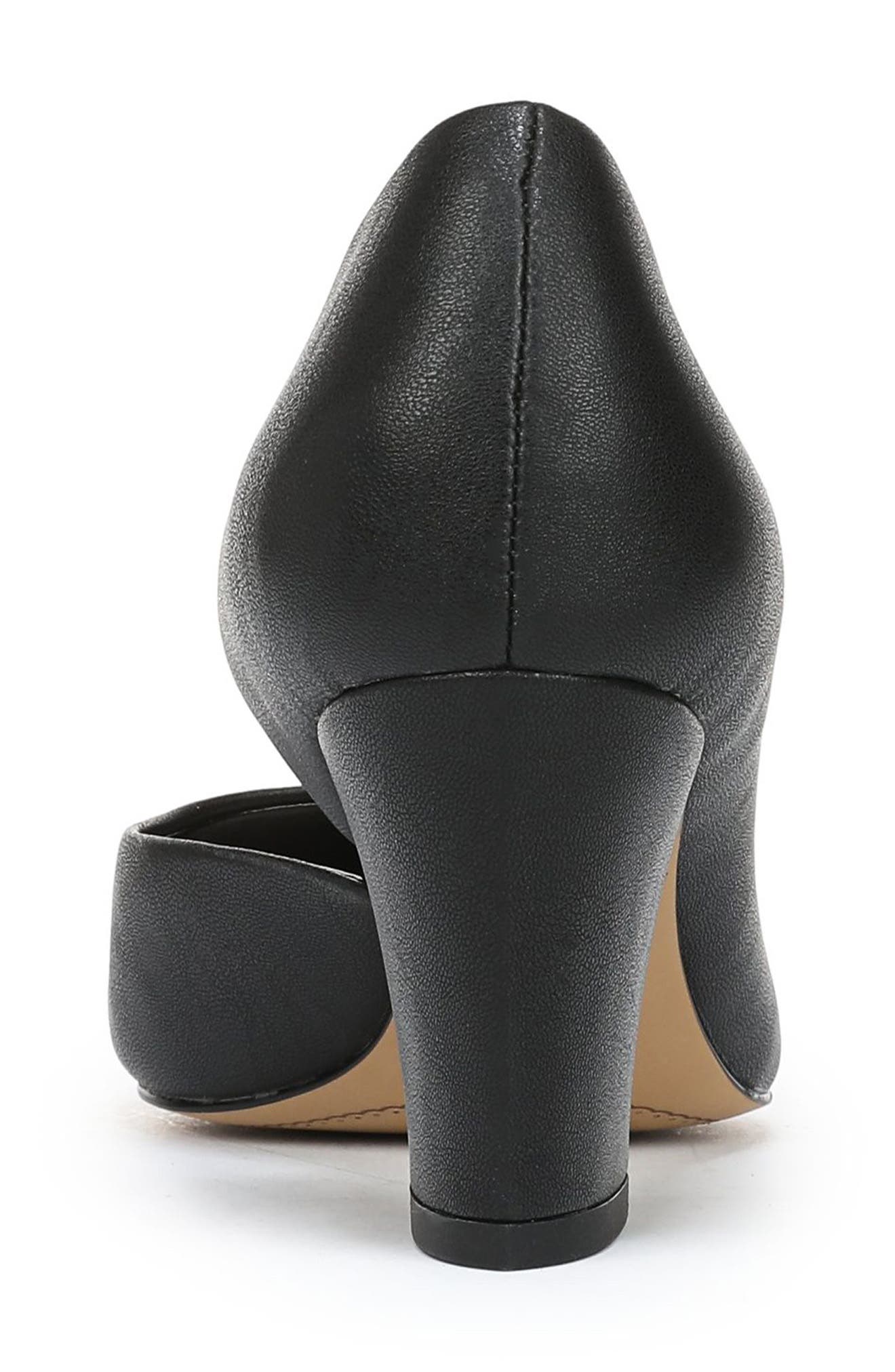 Franco Sarto Clovis Half d'Orsay Pump, Alternate, color, Black