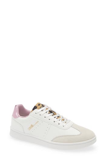 Roberto Cavalli Low Top Sneaker In White