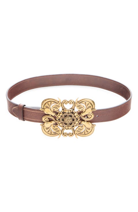 Modern Talisman Leather Belt