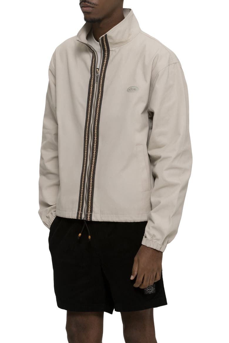 Granite Zip-Up Jacket, Alternate, color, CEMENT