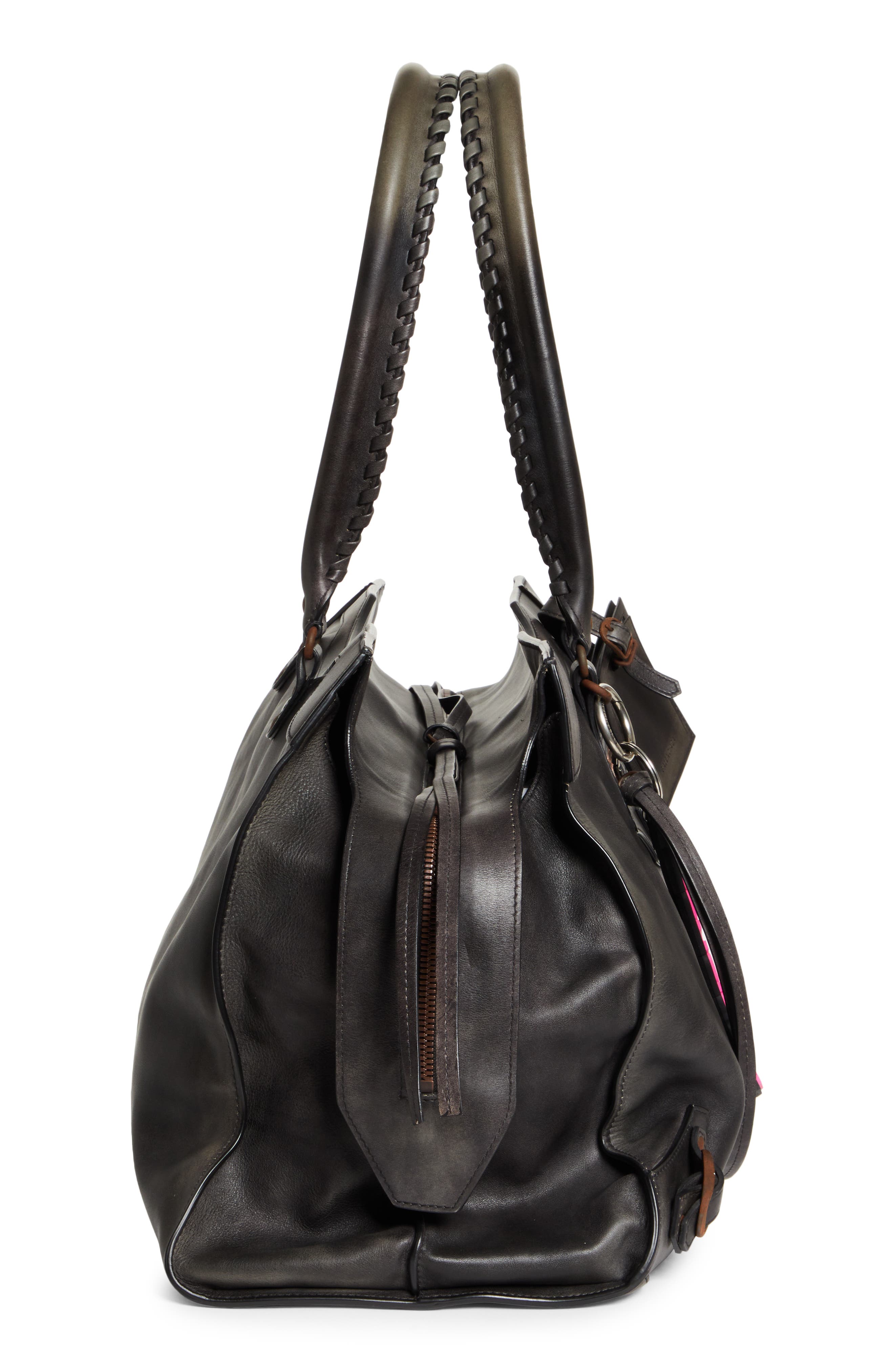 Balenciaga Neo Classic City Aged Leather Top Handle Bag, Alternate, color, 