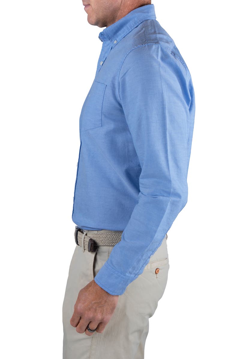 Tailor Vintage Classic Fit Cotton Oxford Button-Down Shirt, Alternate, color, Dutch Blue