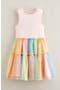 Kids' Tiered Rainbow Tutu Dress