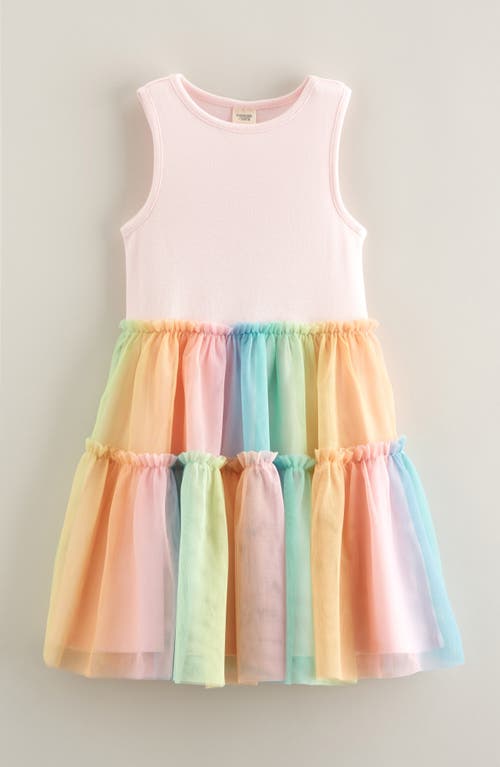 Tucker + Tate Kids' Tiered Rainbow Tutu Dress